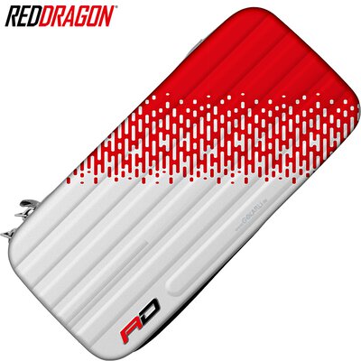 Red Dragon Monza Darttasche Dartcase Dartbox Wallet Rot-Wei