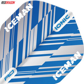 Red Dragon Player Gerwyn Price Iceman Ionic Dart Flights Dartflight Design 2021 TF6521