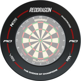 Red Dragon Surround Dartboard Surround / Dart Catchring Schwarz