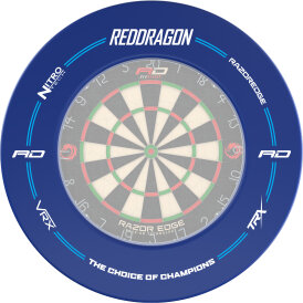 Red Dragon Surround Dartboard Surround / Dart Catchring Blau