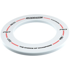 Red Dragon Surround Dartboard Surround / Dart Catchring Weiß