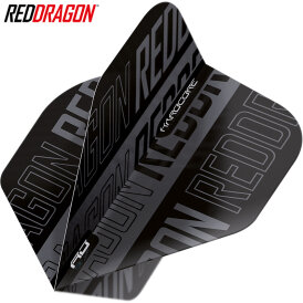 Red Dragon Flights Hardcore XT Dart Flight Dartflights Neuheit 2020 / 2021 TF6502 Schwarz