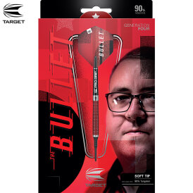 Target Soft Darts Stephen Bunting The Bullet Gen 4 Generation 4 90% Tungsten Softtip Dart Softdart 18 g