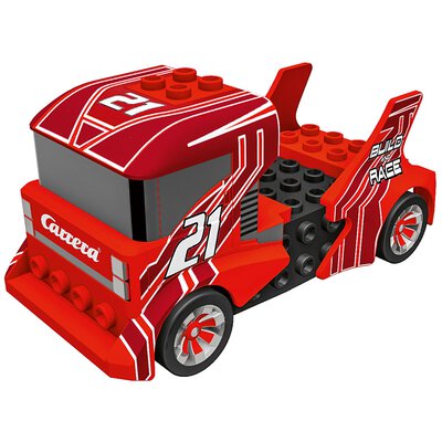Carrera GO!!! Rennbahn Autorennbahn Build n Race - Racing Set / Grundpackung 62531
