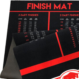 BULLS NL Dartmatte Dartteppich Carpet Finish Mat 90 cm  x 300 cm mit Oche