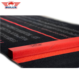 BULLS NL Dartmatte Dartteppich Carpet Finish Mat 90 cm  x 300 cm mit Oche