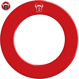 BULLS Dart Pro Surround Dartboard Polyurethan einteilig in Rot