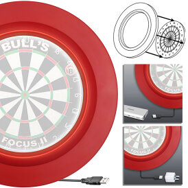BULLS Dart Lightning LED PU Surround Dartboard Light Dartboardbeleuchtung Dartscheiben Licht
