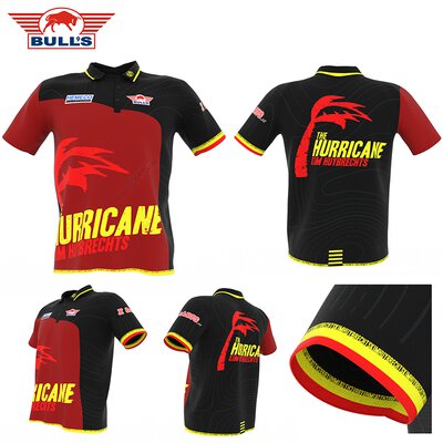 BULL´S NL Darts Kim Huybrechts Hurricane Matchshirt Dart Shirt Trikot Design 2021