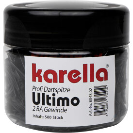 Karella Dart Ultimo 500 Stück in Dose Pixel Tip Softdart Spitze Soft Tip 2BA
