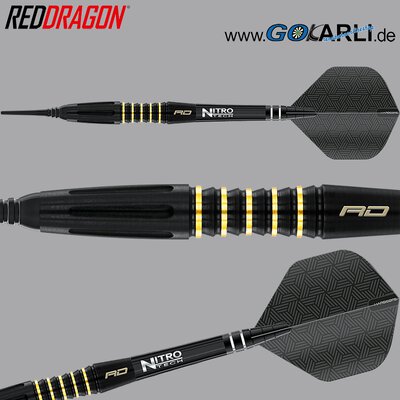 Red Dragon Soft Darts Clarion Black Softtip Dart Softdart 20 g