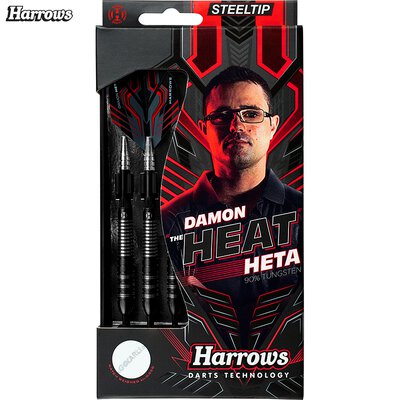 Harrows Steel Darts Damon Heta The Heat 90% Tungsten Steeltip Dart Steeldart 2021