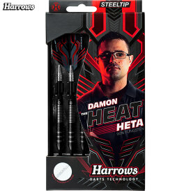 Harrows Steel Darts Damon Heta The Heat 90% Tungsten Steeltip Dart Steeldart