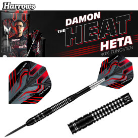 Harrows Steel Darts Damon Heta The Heat 90% Tungsten Steeltip Dart Steeldart