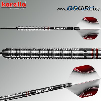 Karella Steel Darts ShotGun silver Steffen Siepmann 80% Tungsten Steeltip Darts Steeldart 2020