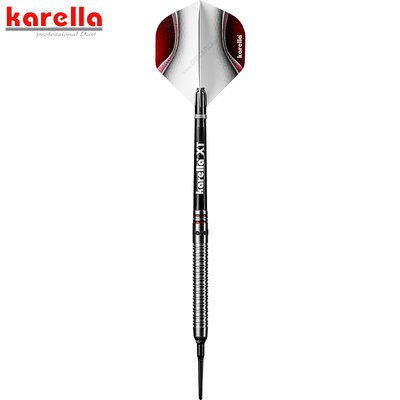 Karella Soft Darts ShotGun silver Steffen Siepmann 80% Tungsten Softtip Darts Softdart 18 g