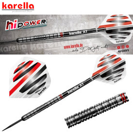 Karella Steel Darts HiPower schwarz 90% Tungsten Steeltip Darts Steeldart 22 g