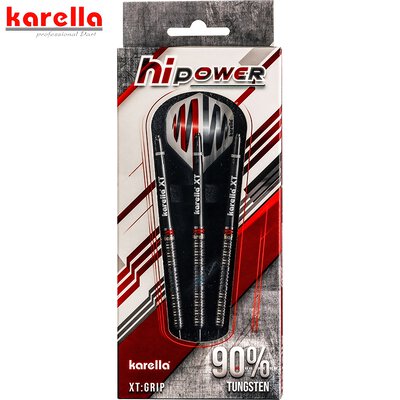 Karella Steel Darts HiPower schwarz 90% Tungsten Steeltip Darts Steeldart 2020 24 g