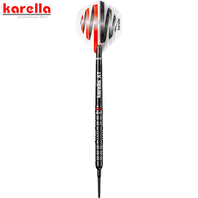 Karella Soft Darts HiPower schwarz 90% Tungsten Softtip Darts Softdart