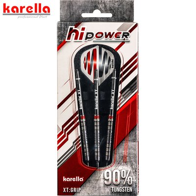 Karella Soft Darts HiPower schwarz 90% Tungsten Softtip Darts Softdart 2020 18 g