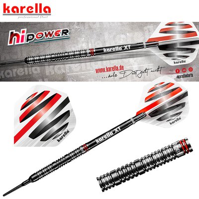 Karella Soft Darts HiPower schwarz 90% Tungsten Softtip Darts Softdart 2020 20 g