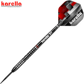 Karella Steel Darts SuperDrive schwarz 90% Tungsten Steeltip Darts Steeldart 24 g
