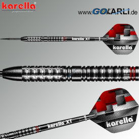 Karella Steel Darts SuperDrive schwarz 90% Tungsten Steeltip Darts Steeldart 24 g