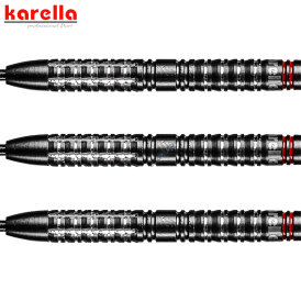 Karella Steel Darts SuperDrive schwarz 90% Tungsten Steeltip Darts Steeldart 24 g