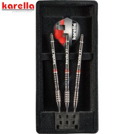 Karella Steel Darts SuperDrive schwarz 90% Tungsten Steeltip Darts Steeldart 24 g