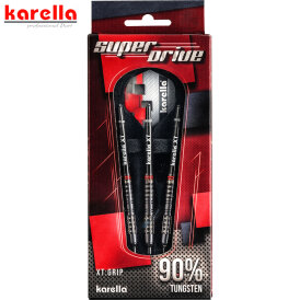 Karella Soft Darts SuperDrive schwarz 90% Tungsten Softtip Darts Softdart 20 g