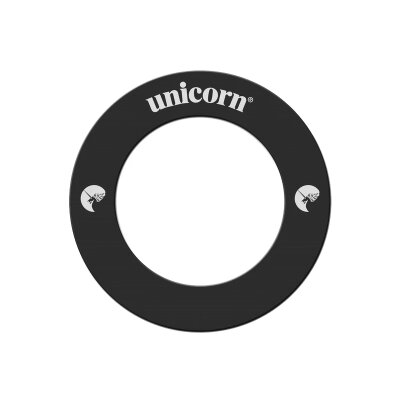 Unicorn Dart Striker EVA Dartboard Surround Catchring Wandschutz Schwarz