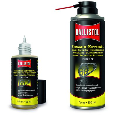 Ballistol Keramik-Kettenöl BikeCer Flasche oder Spray