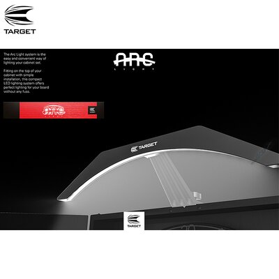 Target ARC Cabinet Light Dartboard LED Beleuchtungs System