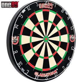 one80 Dart Gladiator 3 Plus WDF Logo Bristle Dart Board Dartboard Turnierboard Dartscheibe Ohne Rotafix