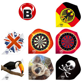 BULLS Base Dart Flights Standard A-Shape Design 9