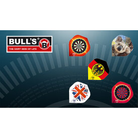 BULLS Base Dart Flights Standard A-Shape Design 9