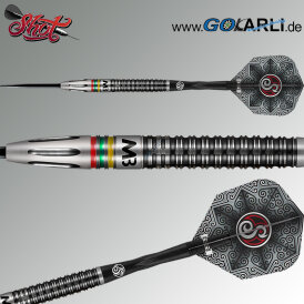 Shot Steel Darts Mindaugas Barauskas Pro Series 90% Tungsten Steeltip Darts Steeldart 25 g