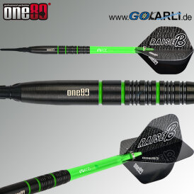 one80 Soft Darts Raise B - BGR 80% Tungsten Softtip Dart Softdart 18,5 g