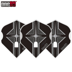 one80 Dart Star Flight L-Style Champagne L1EZ Dart Flights Designs 2021 Klar Weiß/Grau