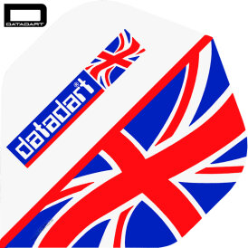 Datadart Union Jack Metronic Flights Dartfligt Standart...