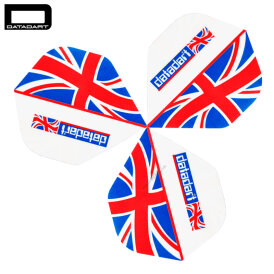 Datadart Union Jack Metronic Flights Dartfligt Standart Dart Flight