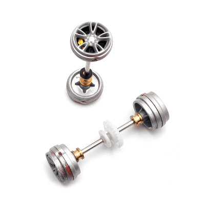 Carrera Digital 132 / Evolution Vorder und Hinterachse