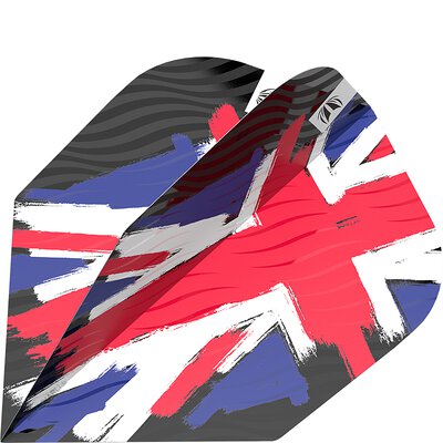 Target Dart Flag Pro Ultra Dart Flight - Dartflights Design 2021 Großbritannien Nr. 6