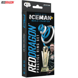 Red Dragon Official Gerwyn Price Practice Rings Iceman World Champion Dart Trainings Ringe