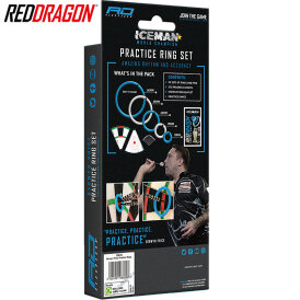 Red Dragon Official Gerwyn Price Practice Rings Iceman World Champion Dart Trainings Ringe