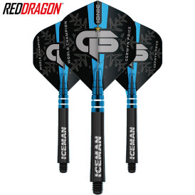 Red Dragon  Gerwyn Price World Champion Ionic Flight & Nitrotech Medium Shaft Combo 2021