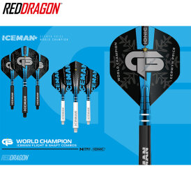 Red Dragon  Gerwyn Price World Champion Ionic Flight & Nitrotech Medium Shaft Combo 2021