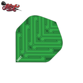 Shot Dart Flights Manu Dartflights Standard 2021 Grün