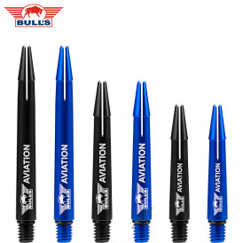 BULL´S NL Aviation Special Aluminium Shaft bedruckt mit Bulls Logo verschiedene Farben