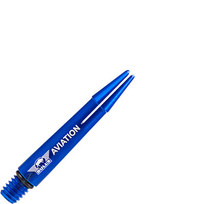 BULL´S NL Aviation Special Aluminium Shaft bedruckt mit Bulls Logo S Kurz Blau